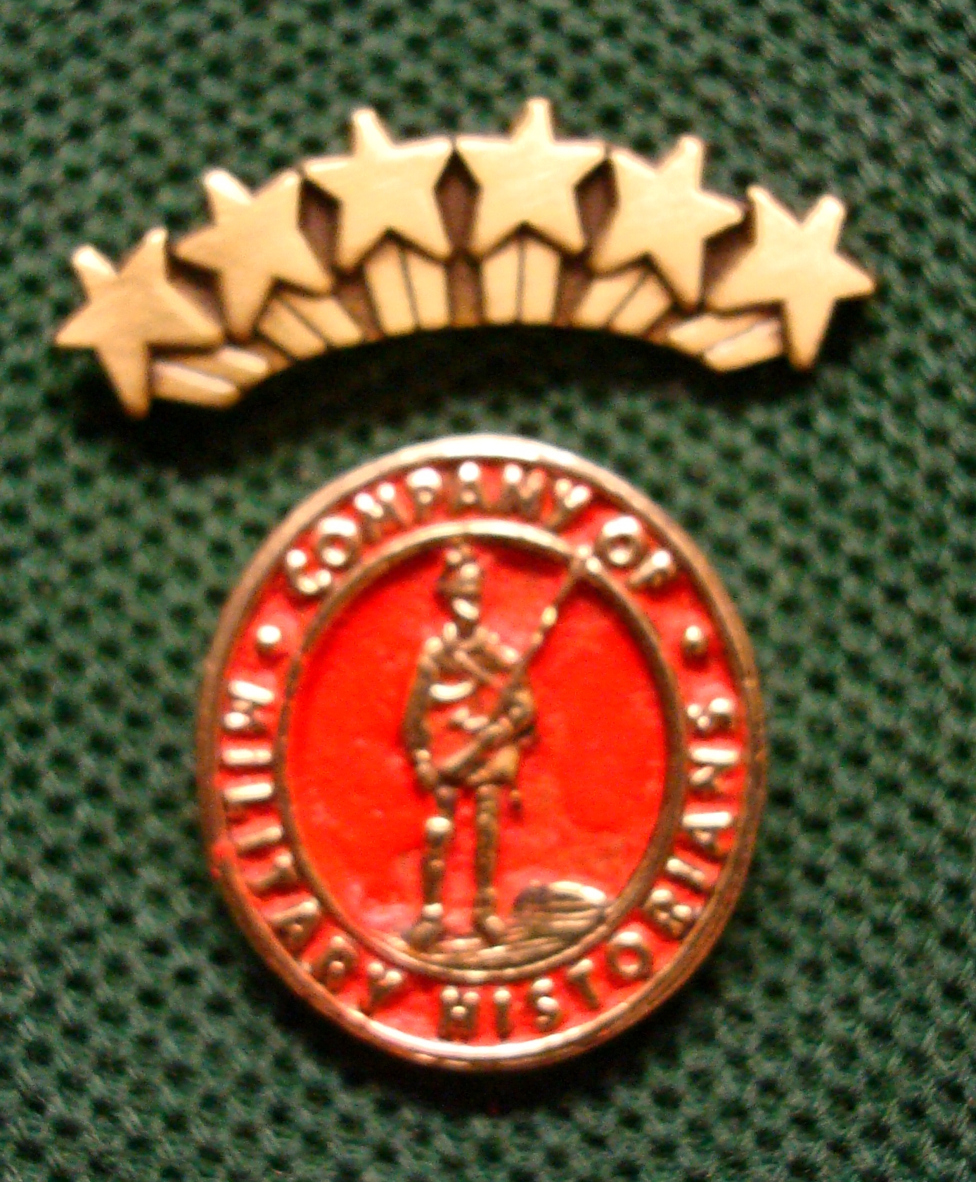 Founders Pin with Fellow Pin