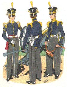 U.S. Artillery Regiments, 1825-1832